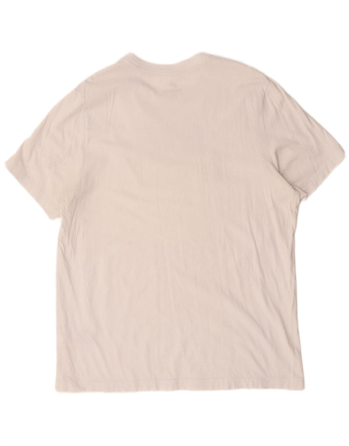 Мужская футболка с рисунком Nike Top XL, белый хлопок