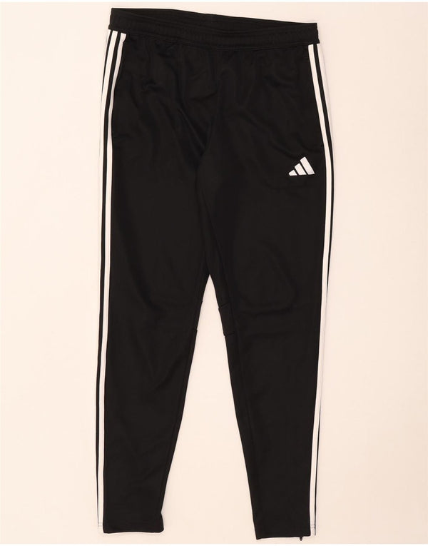 Мужские спортивные брюки Adidas Slim Fit, большие черные полиэстеровые брюки