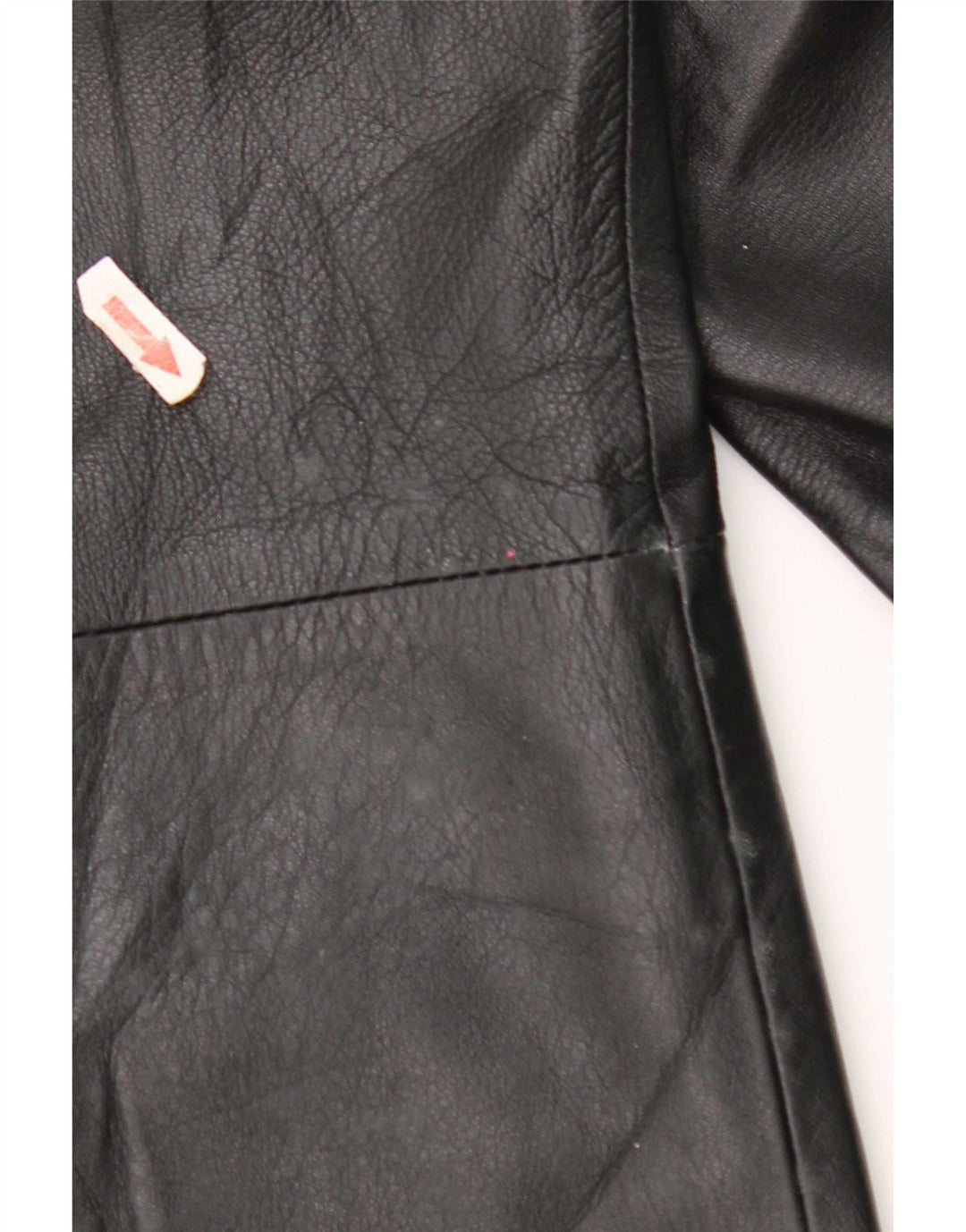 Винтажная мужская кожаная куртка IT 52 XL Черная