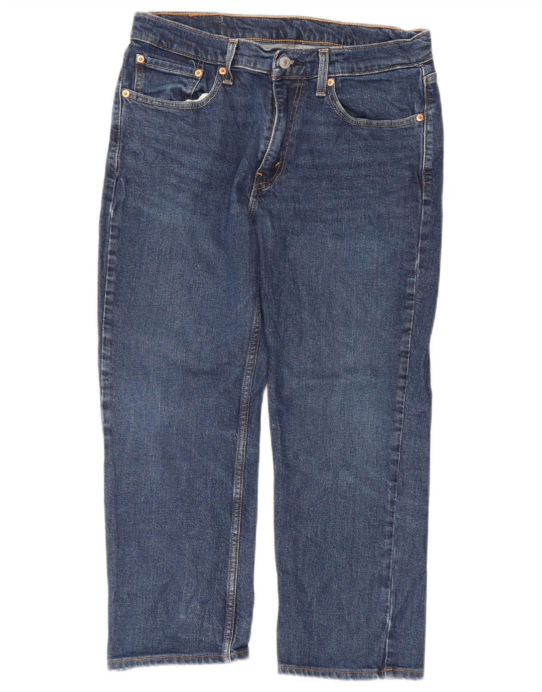 Мужские прямые джинсы Levi's 514 W33 L23 синие, хлопок