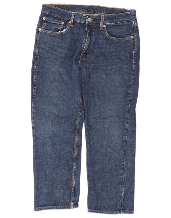 Мужские прямые джинсы Levi's 514 W33 L23 синие, хлопок