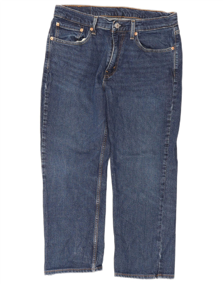 Мужские прямые джинсы Levi's 514 W33 L23 синие, хлопок