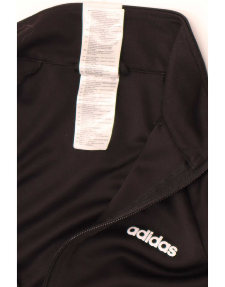 Женская спортивная куртка Adidas Climalite UK 4/6 XS, черный полиэстер