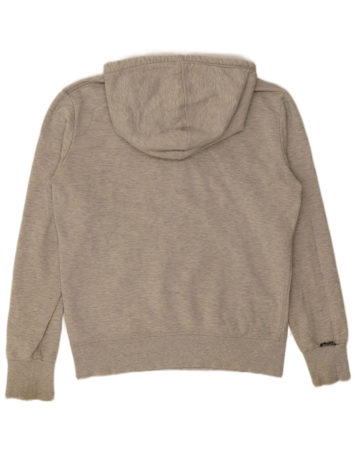 Мужской джемпер с капюшоном Superdry с рисунком, средний серый, хлопок