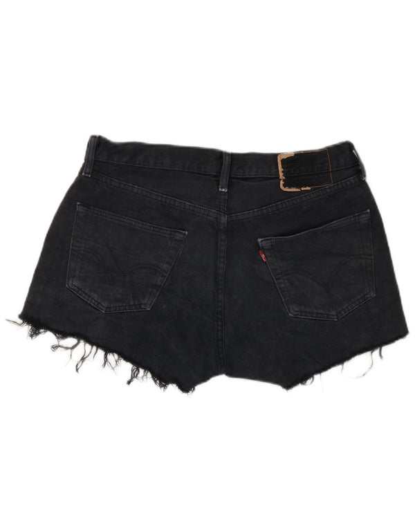 Женские джинсовые шорты Levi's W33, средний темно-синий, хлопок