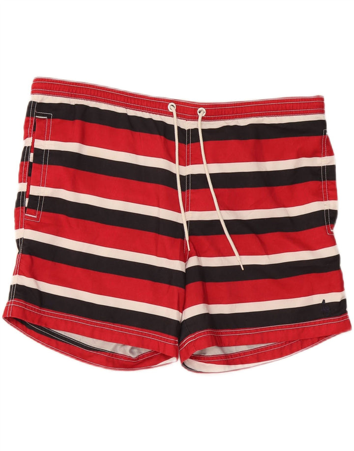 Мужские шорты для плавания Jack Wills, большие красные полоски
