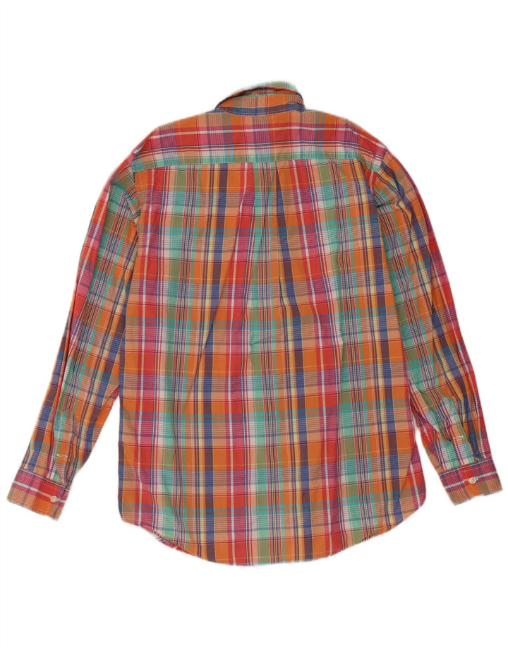 Рубашка RALPH LAUREN для мальчика 15–16 лет, XL, разноцветная клетка, хлопок