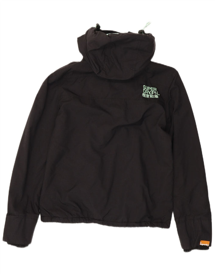 SUPERDRY Женская ветровка The Windcheater UK 14 Средний Черный
