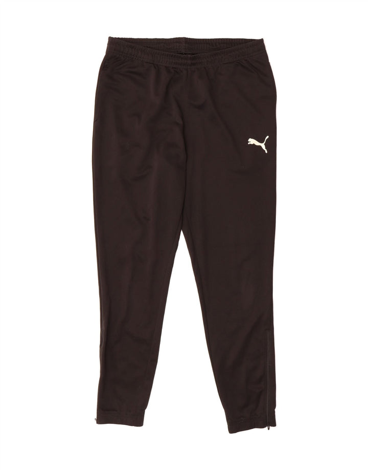 PUMA Mens Tracksuit Trousers Joggers Large Black Polyester Vintage Puma and Second-Hand Puma from Messina Hembry 