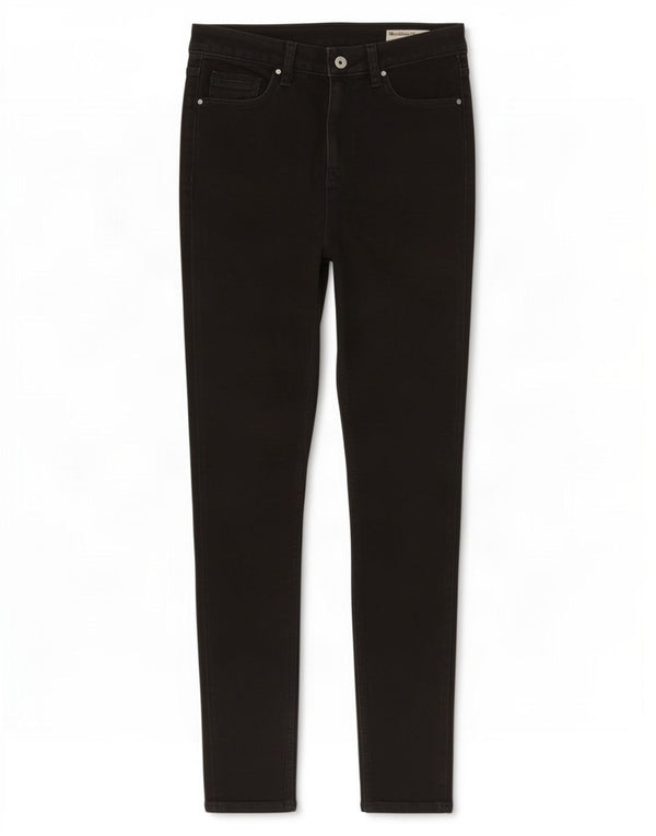Женские джинсы скинни Marks & Spencer Ivy UK 10, маленькие W27 L28, черный хлопок