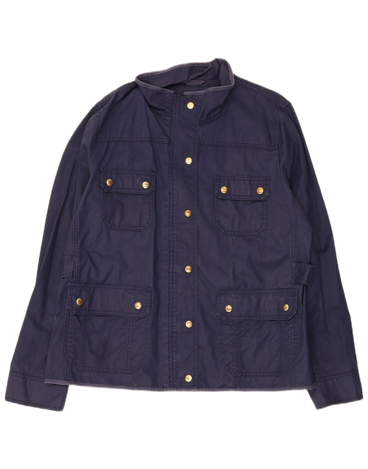 Женская функциональная куртка J. Crew UK 18 XL, темно-синий хлопок