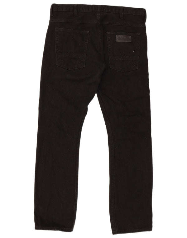 Мужские прямые джинсы Wrangler Spencer W34 L32 черные