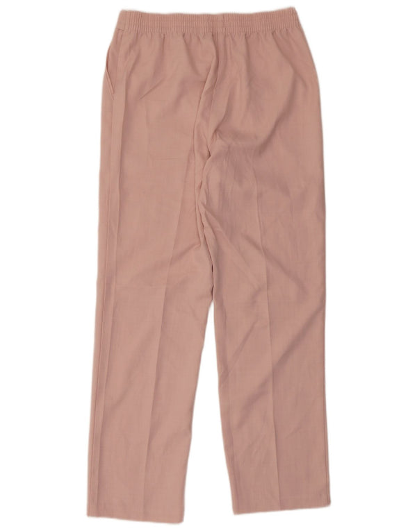 Женские прямые брюки чинос Marks & Spencer UK 10, маленькие W28 L28, розовые