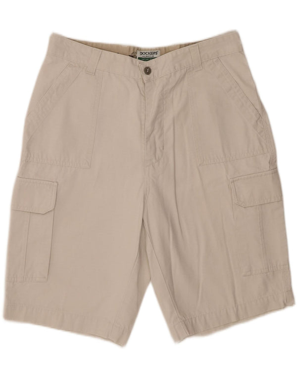 Женские шорты карго Dockers W33, средний цвет, белый хлопок, хлопок