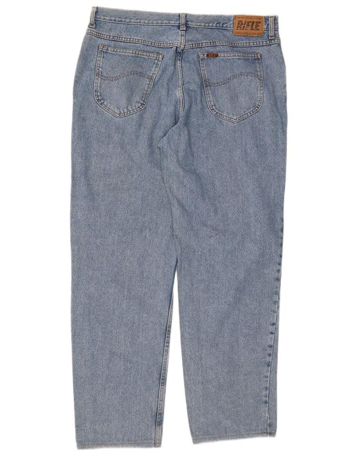 Мужские прямые джинсы Rifle W40 L30, синий хлопок