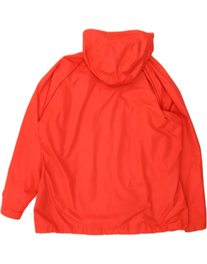 TARGET DRY Womens Hooded Rain Jacket UK 18 XL Red Polyester Vintage Target Dry and Second-Hand Target Dry from Messina Hembry 
