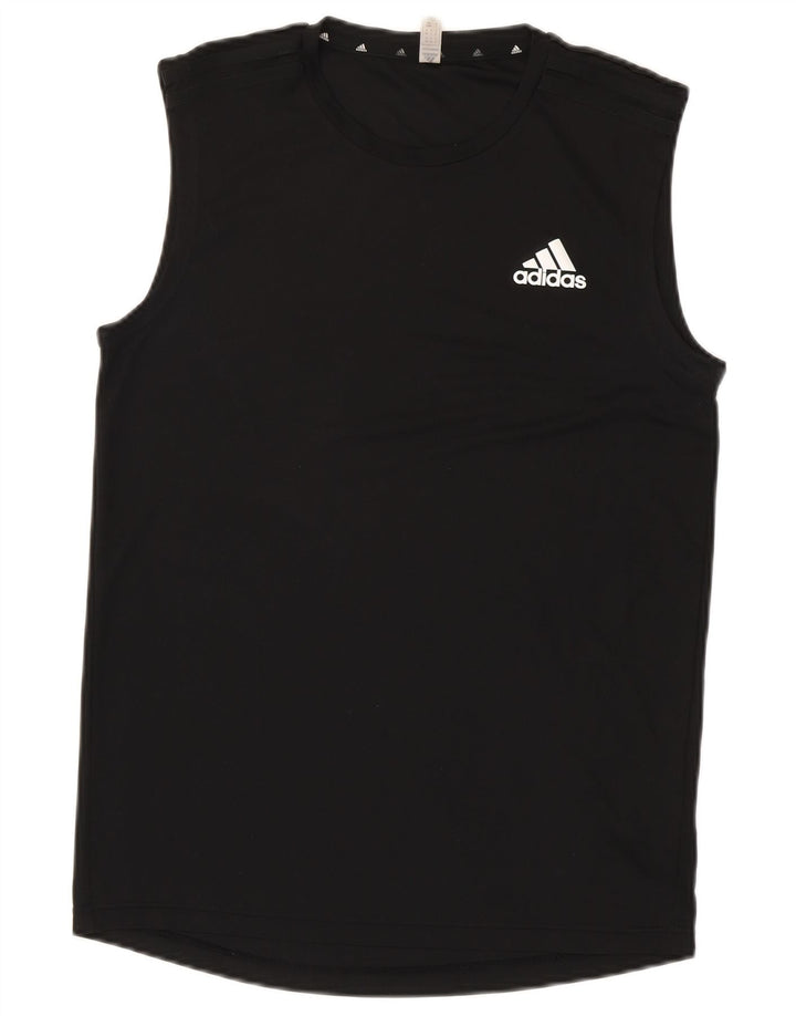Мужской жилет Adidas Aeroready, маленький черный полиэстер