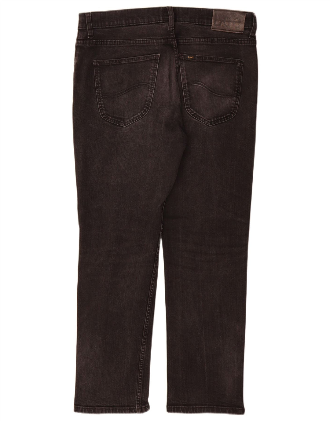 Мужские прямые джинсы Lee Brooklyn W34 L30, черный хлопок