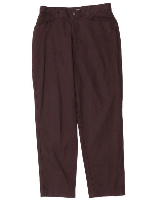 Женские зауженные повседневные брюки Lee с высокой талией, размер США 12, большие W30 L28, черные