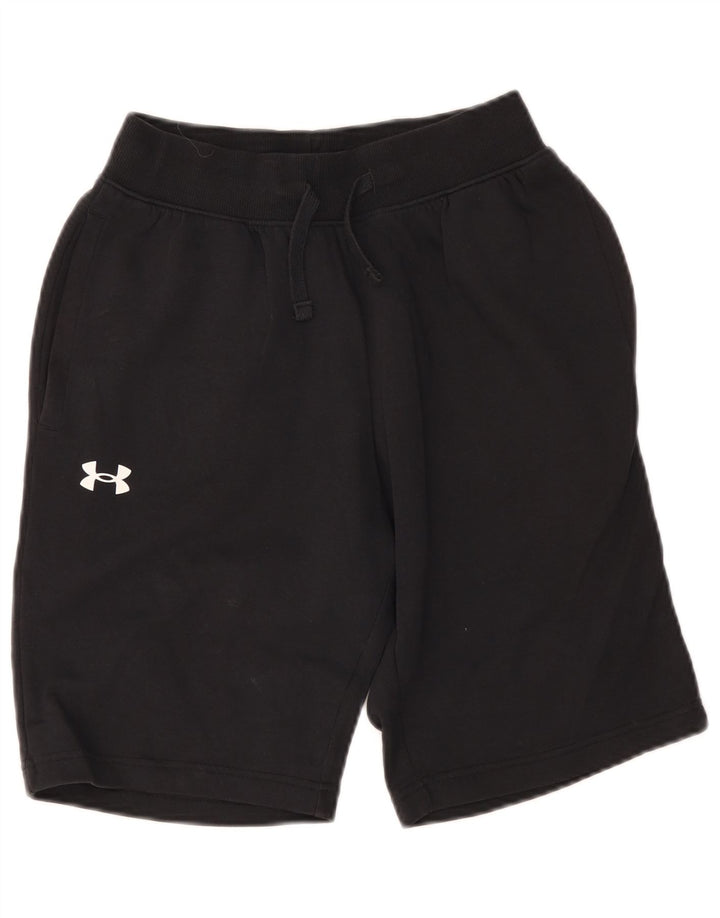 Мужские спортивные шорты Under Armour, маленькие черные, хлопок