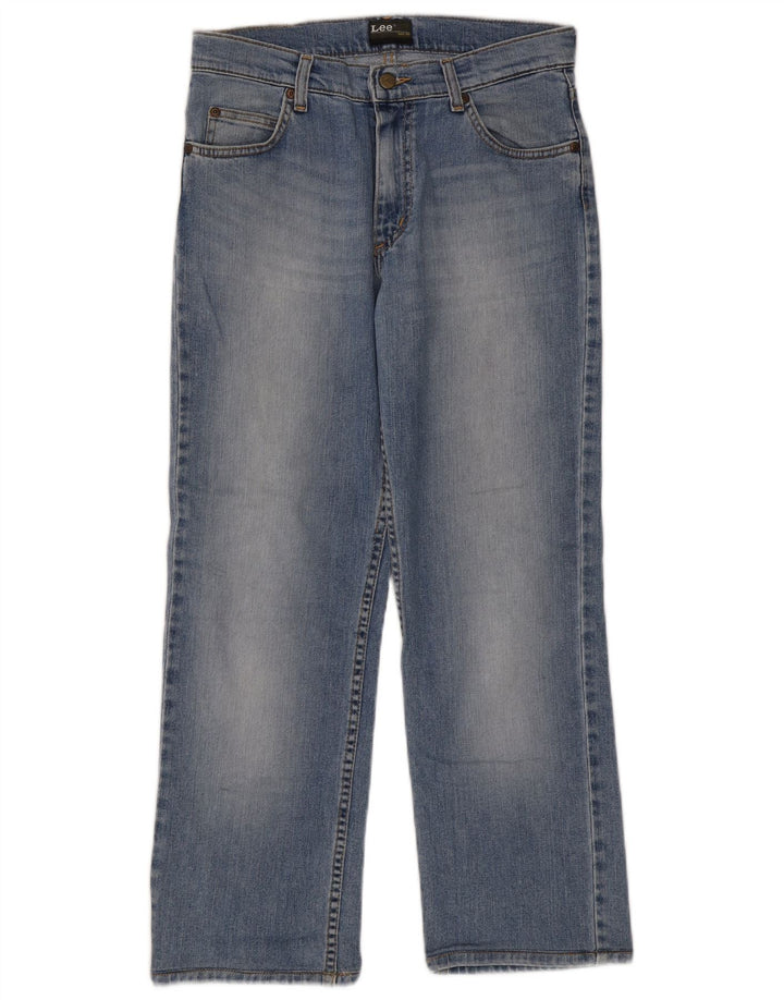 Мужские прямые джинсы Lee Brooklyn W31 L27, синий хлопок