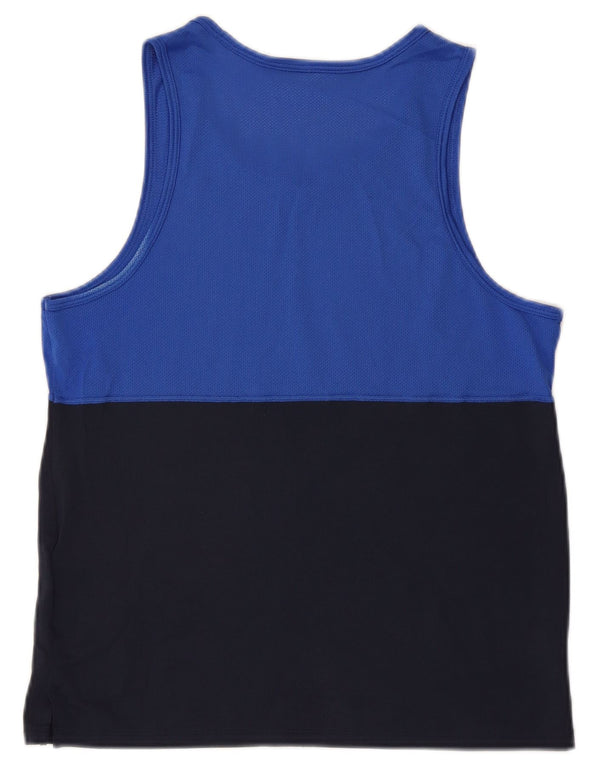 Мужской жилет NIKE Dri Fit, средний разноцветный полиэстер с цветными блоками