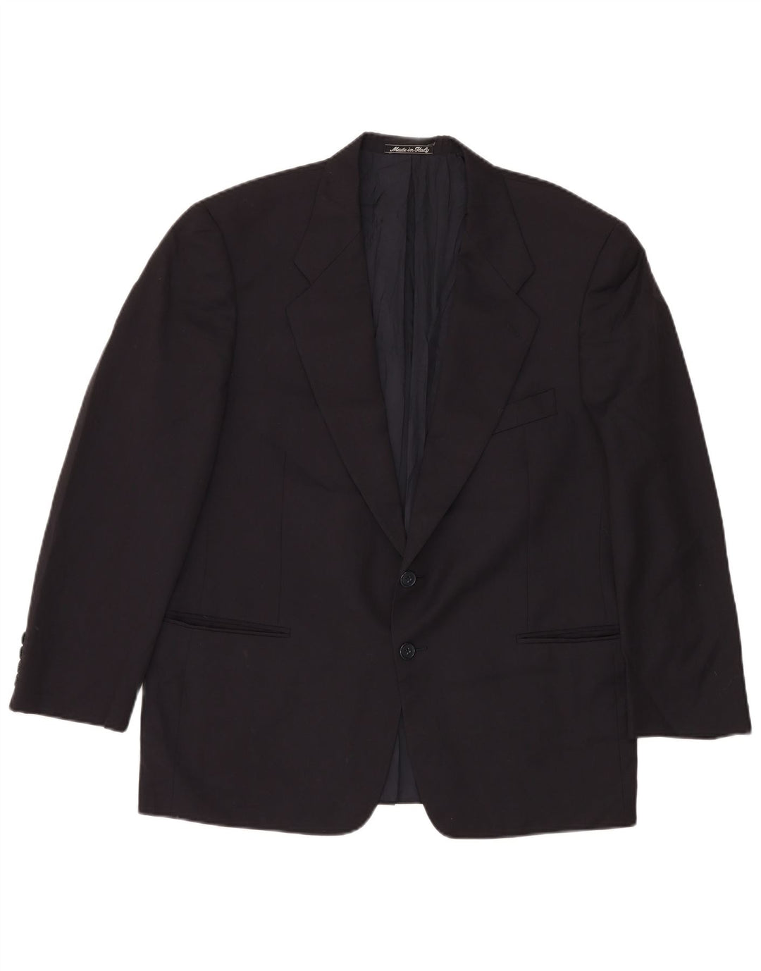 Мужской пиджак с двумя пуговицами Marks & Spencer UK 42 XL, темно-синий, новая шерсть