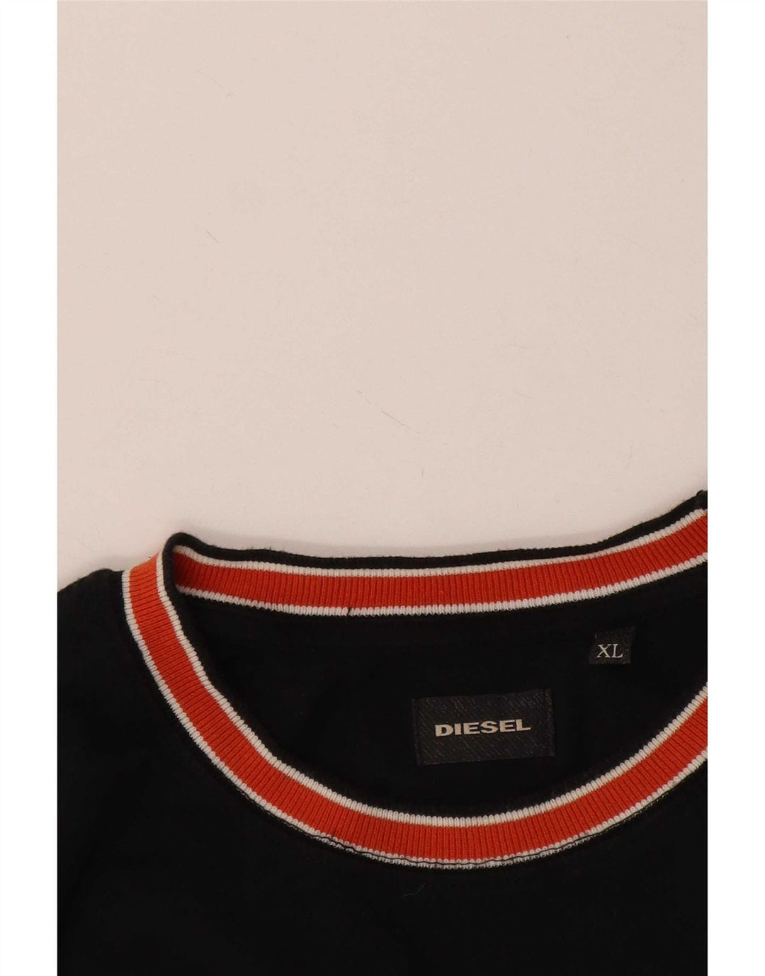 Мужская футболка Diesel Top XL черная с цветными блоками