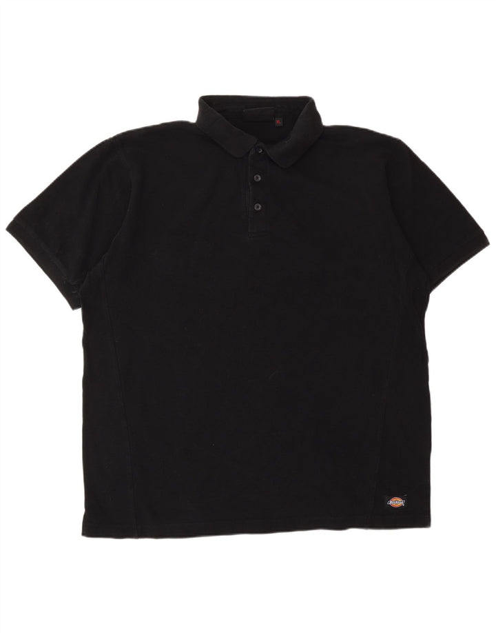 DICKIES Мужская рубашка поло с рисунком XL, черный хлопок