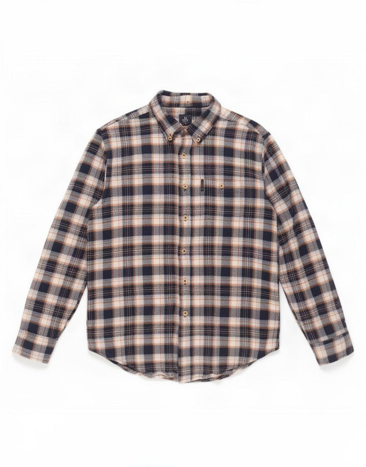 Мужская фланелевая рубашка Ben Sherman, большая синяя клетка