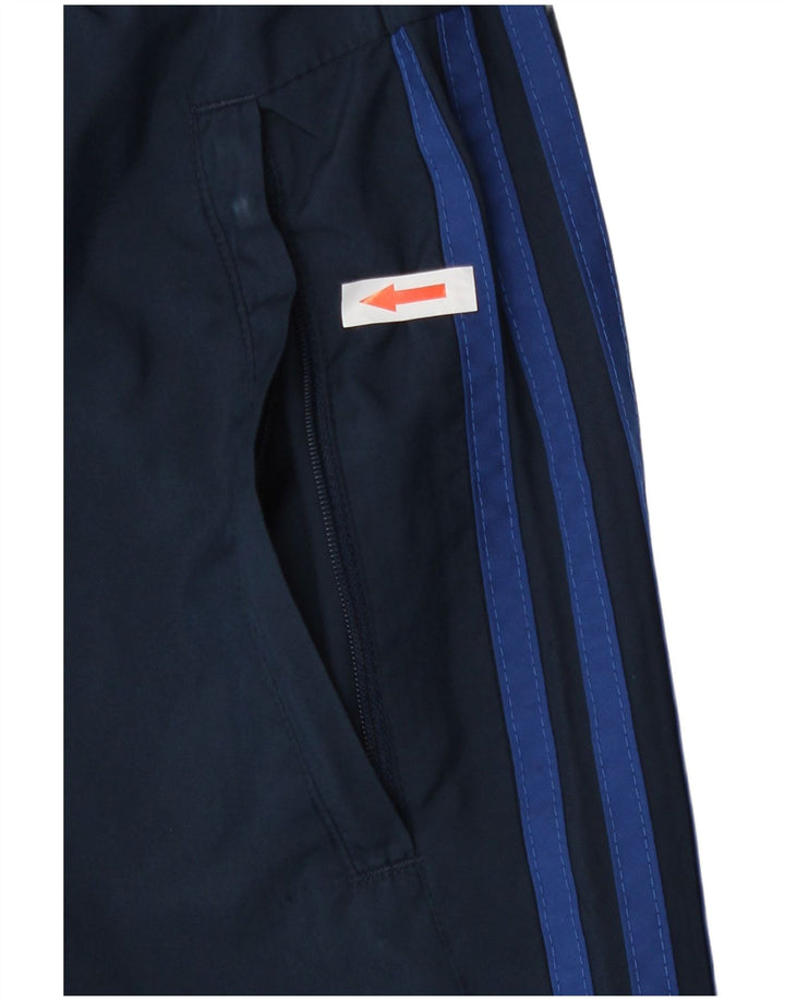 Мужские спортивные брюки Adidas UK 40/42, средний темно-синий полиэстер