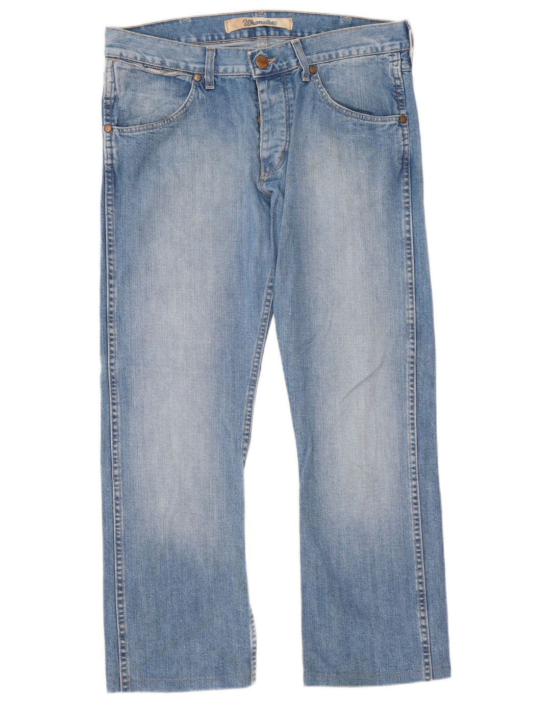 Мужские прямые джинсы Wrangler Ace W33 L29, синие, хлопок