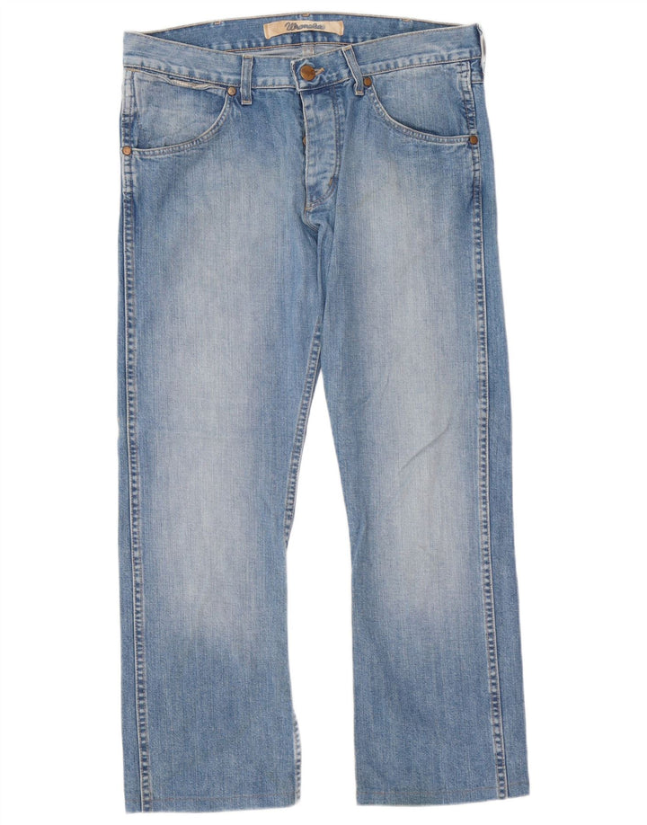 Мужские прямые джинсы Wrangler Ace W33 L29, синие, хлопок