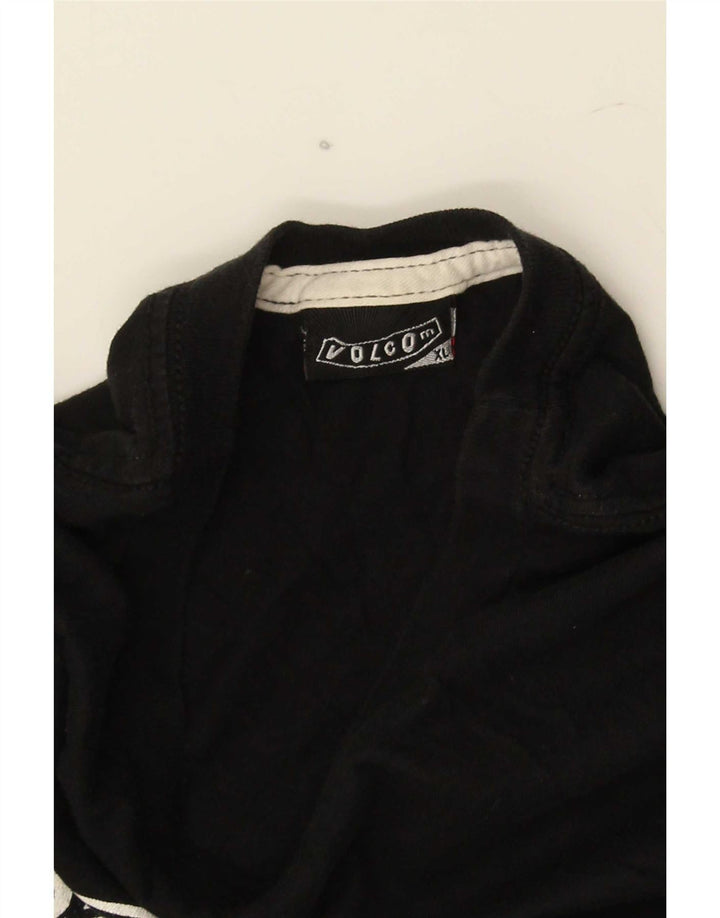 Мужская футболка с рисунком Volcom XL, черная