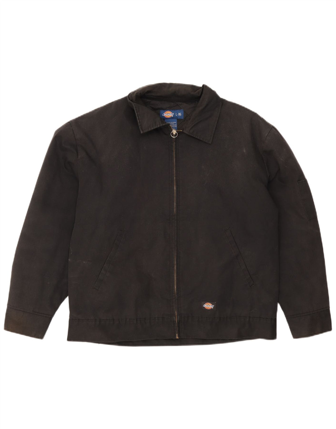 Мужская куртка-бомбер Dickies UK 40, большая, черная, полиэстер