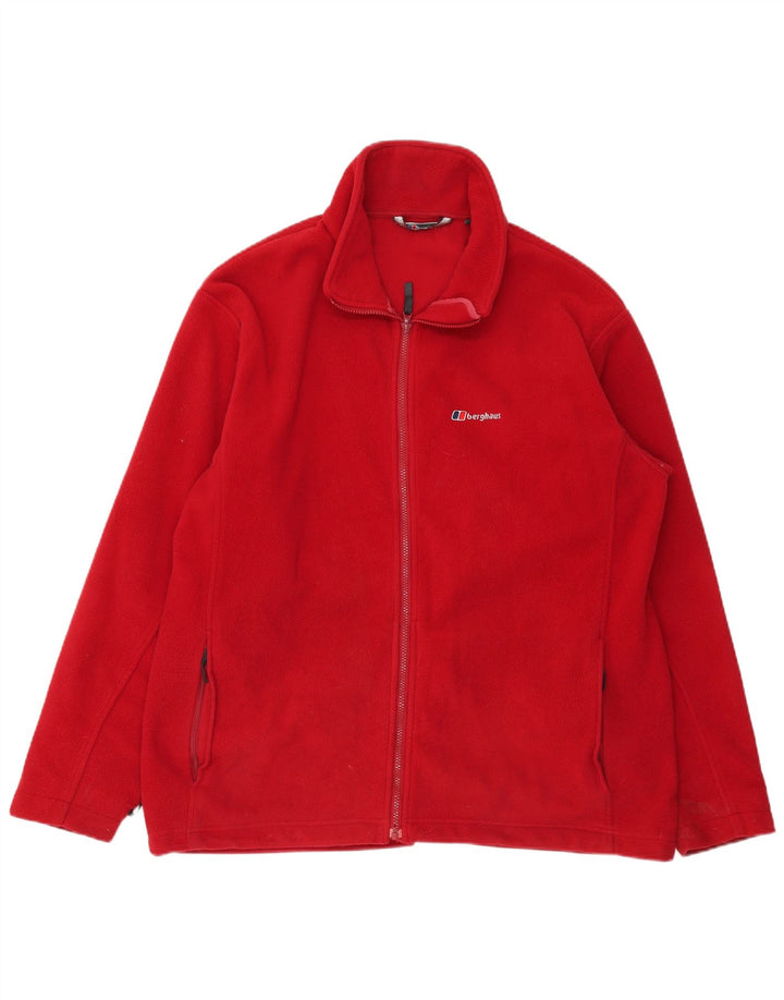 Мужская флисовая куртка Berghaus UK 44 2XL красный полиэстер