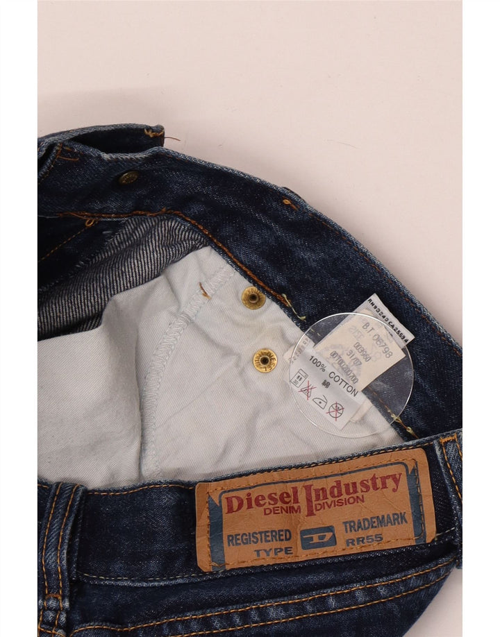 Женские прямые джинсы Diesel W28 L29, синие, хлопок