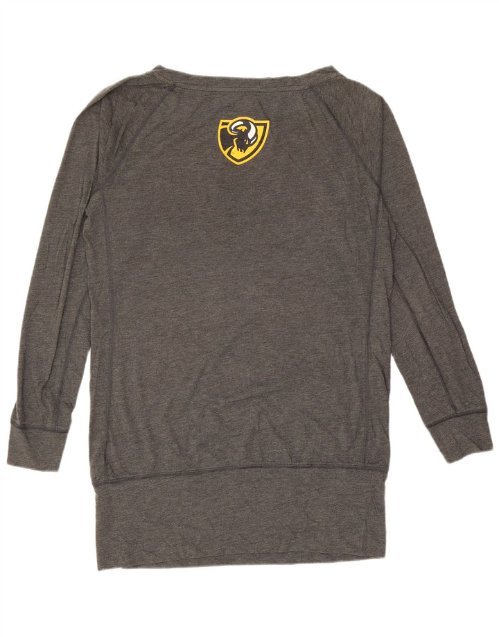 Женские кроссовки NIKE VCU Rams с длинным рукавом и графикой UK 16, большой серый полиэстер