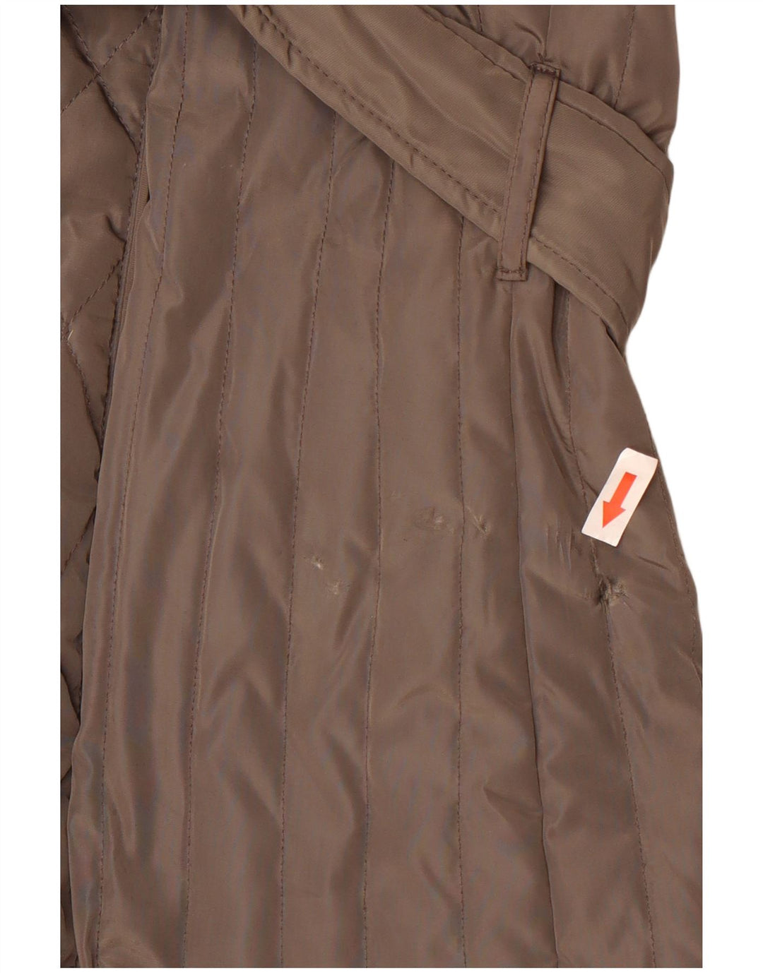 Женская стеганая куртка Michael Kors UK 18 XL Коричневый полиэстер