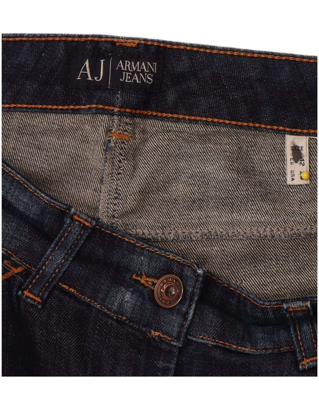 Женские джинсы Armani Bootcut W28 L31 Темно-синие