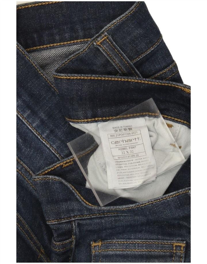 Мужские джинсы Carhartt W32 L29 темно-синие, хлопок