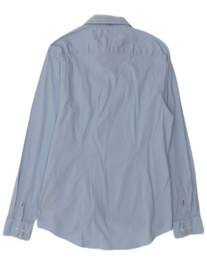 Мужская рубашка узкого кроя Tommy Hilfiger, большая синяя