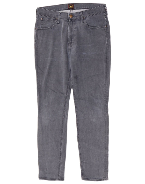 Женские зауженные джинсы Lee W31 L30, синий хлопок