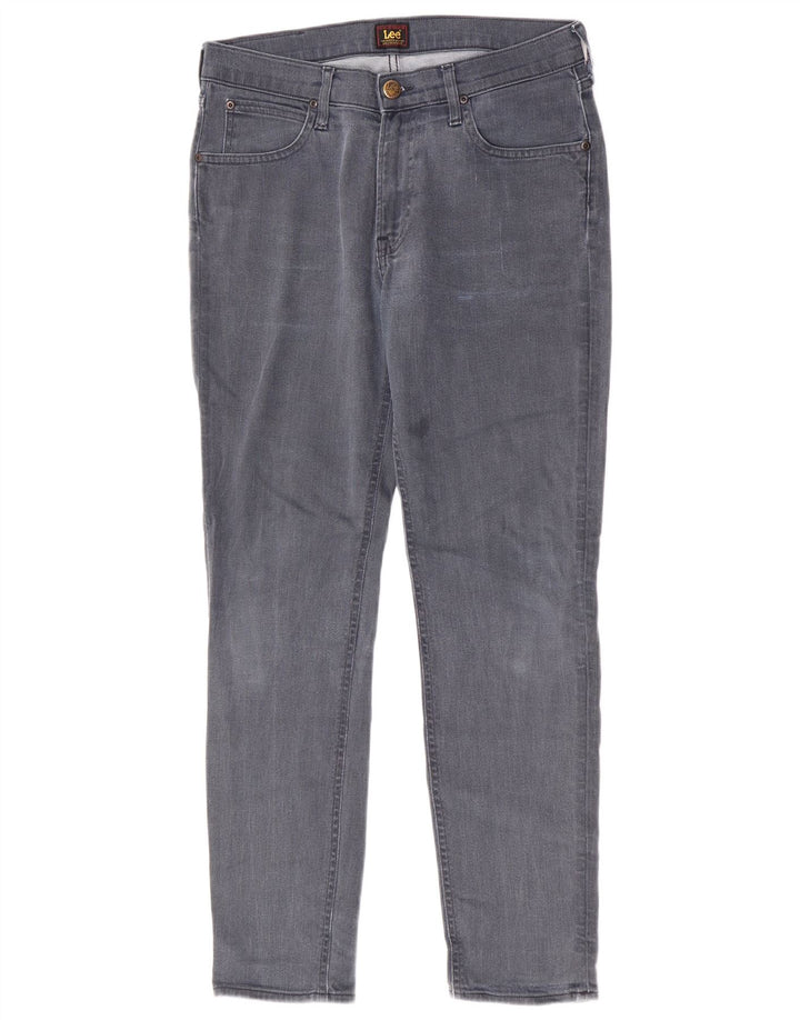 Женские зауженные джинсы Lee W31 L30, синий хлопок