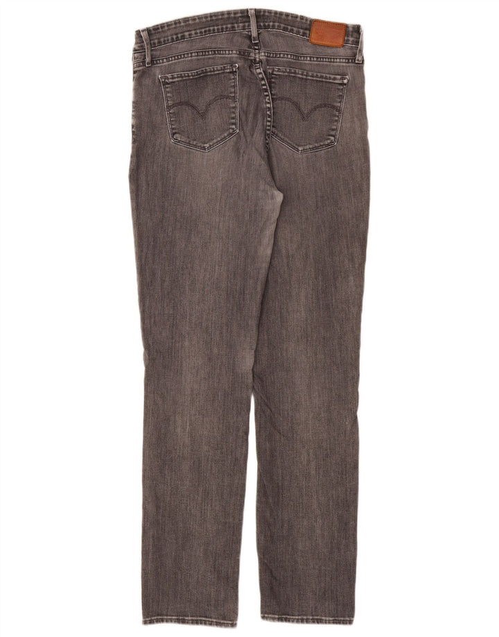 Женские узкие джинсы Levi's 712 W31 L32 Серые хлопковые