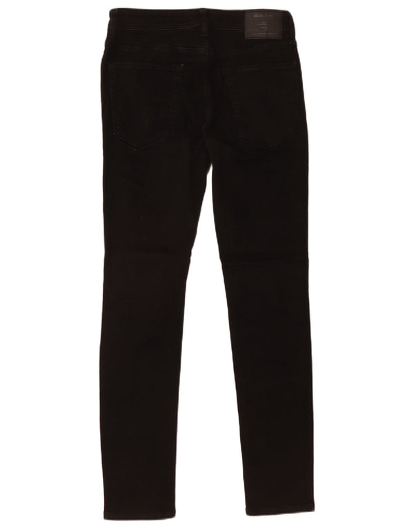 Мужские джинсы скинни Jack & Jones W32 L32, черный хлопок