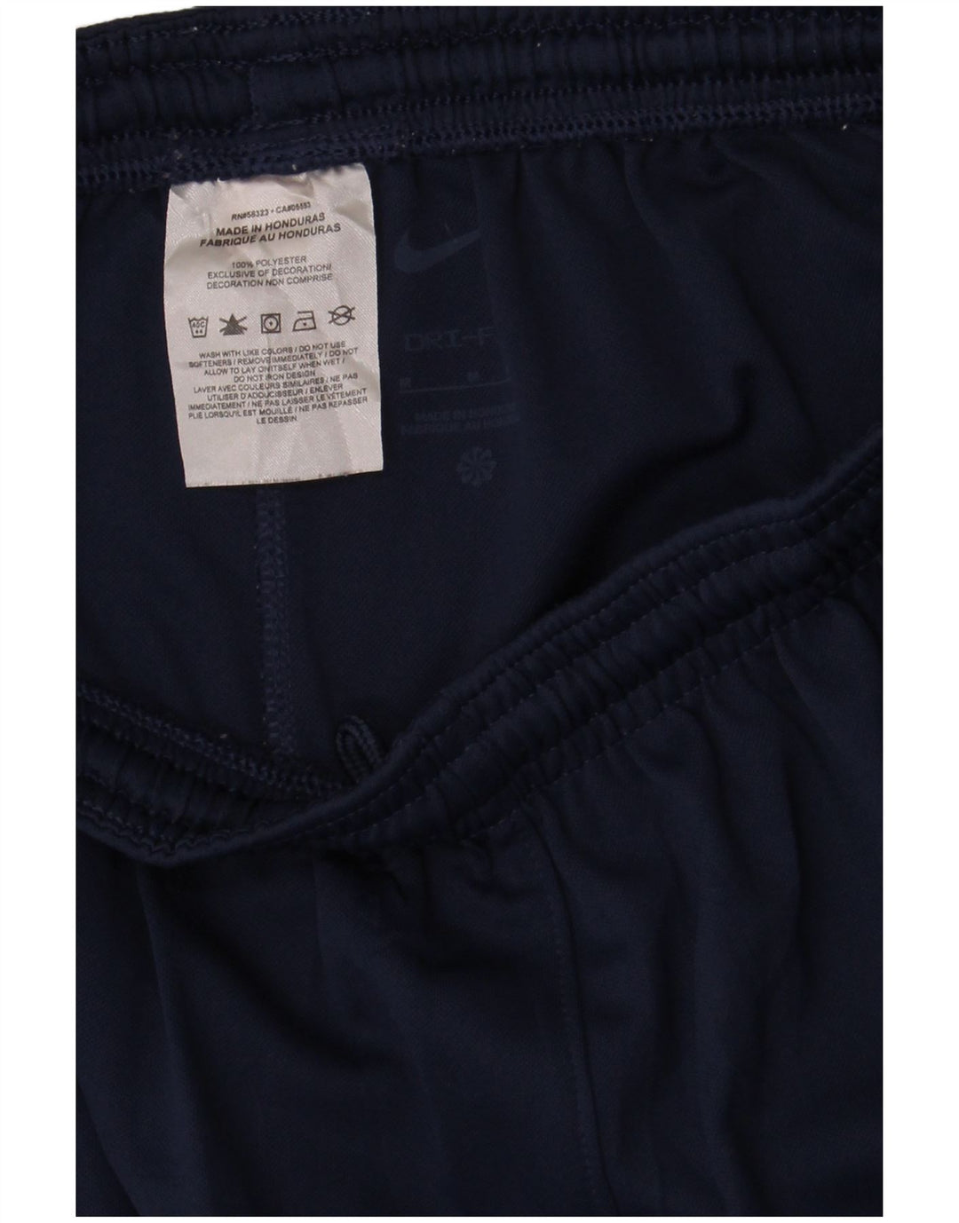 Женские спортивные шорты Nike Dri Fit UK 12, средний темно-синий, полиэстер