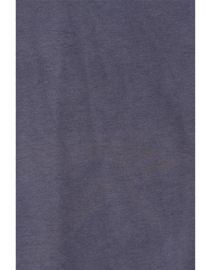 Мужской джемпер с капюшоном Nike среднего синего цвета, хлопок