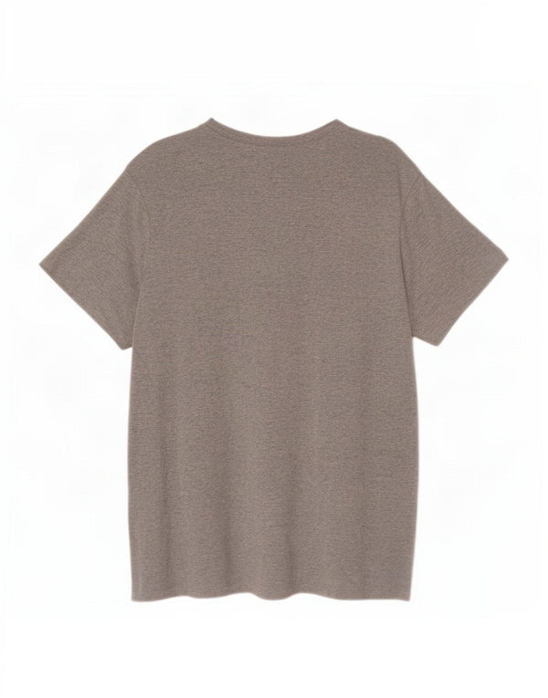 Мужская футболка Nike Top XL, серый хлопок с крапинками