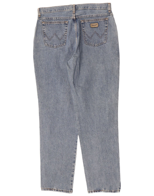 Женские зауженные джинсы Wrangler из поплина W33 L30, синий хлопок